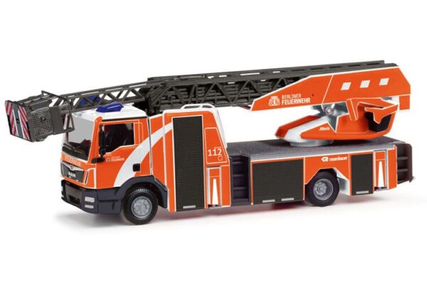 MAN TGM DLK Berliner Feuerwehr 1:87 Herpa 'ladderwagen' / 'camion-échelle'