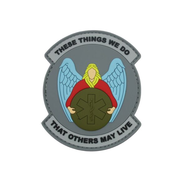 3D PVC Patch – "These Things We Do, That Others May Live"  |  Écusson PVC 3D - «These Things We Do, That Others May Live»